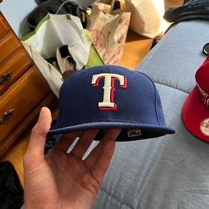 Texas Rangers fitted hat